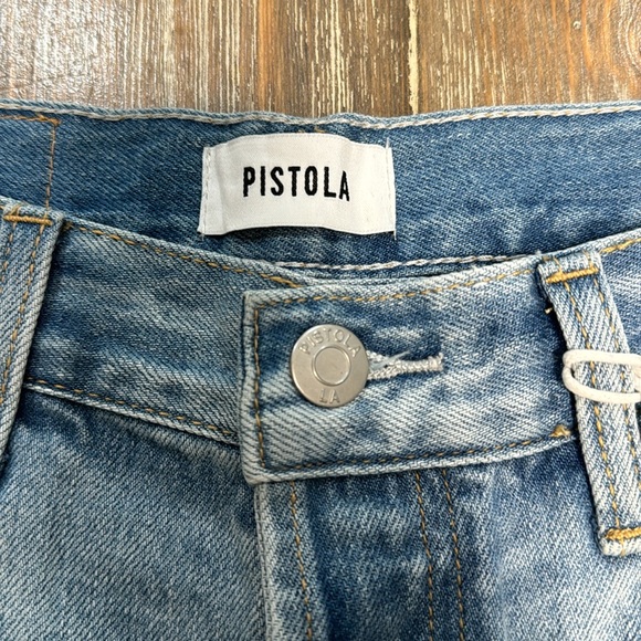 NWT PISTOLA DEVIN HIGH RISE MOM CUT OFF SHORTS WOMENS SIZE 27 - Picture 3 of 10